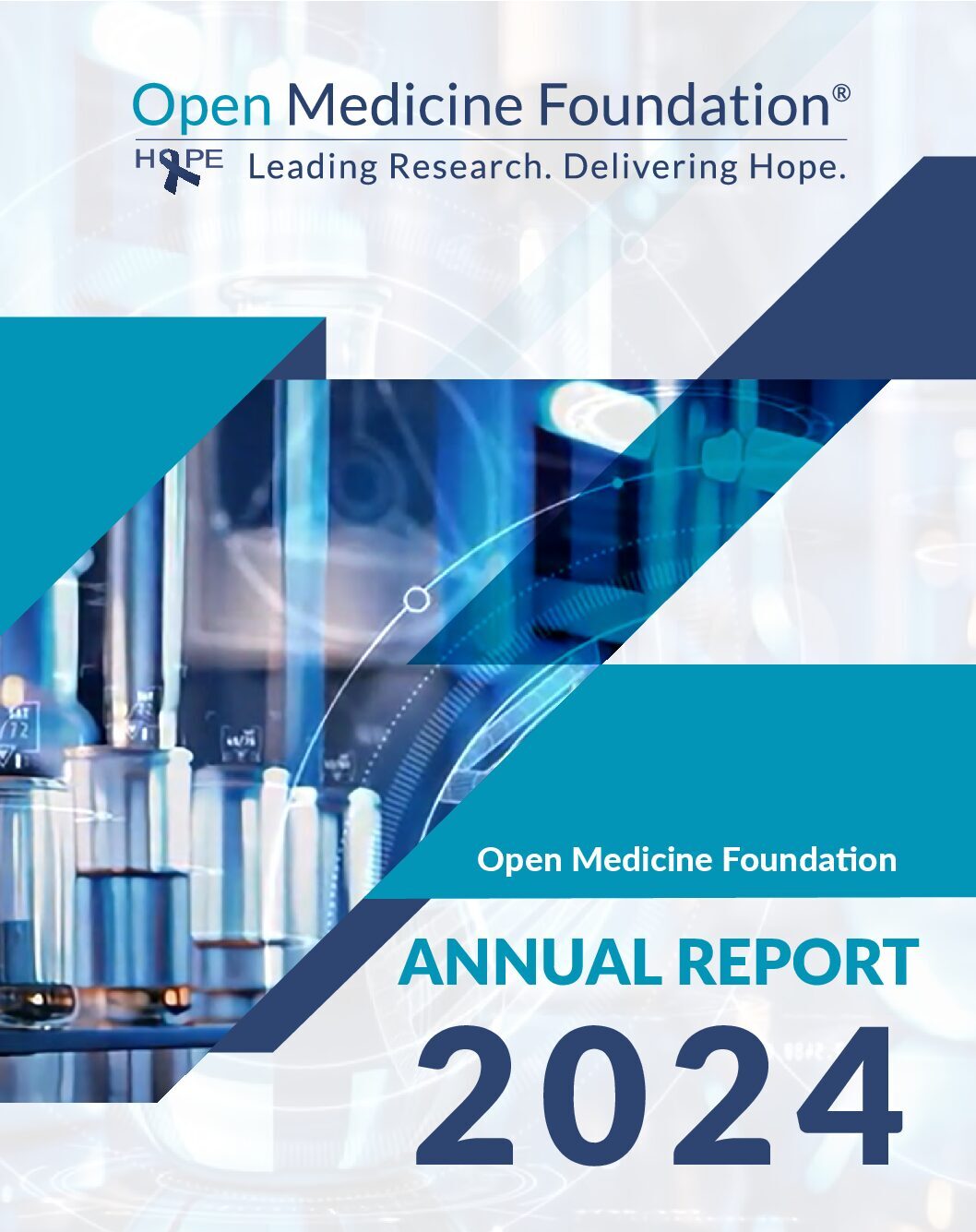Cover of the 2024 OMF Annual Report